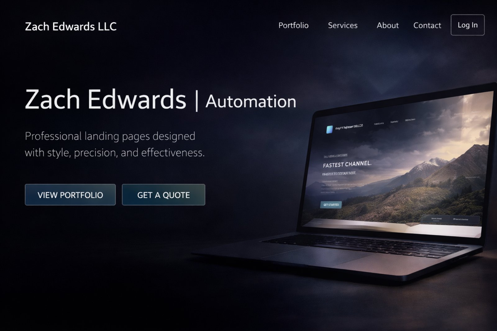 ZachEdwardsLLC website screenshot